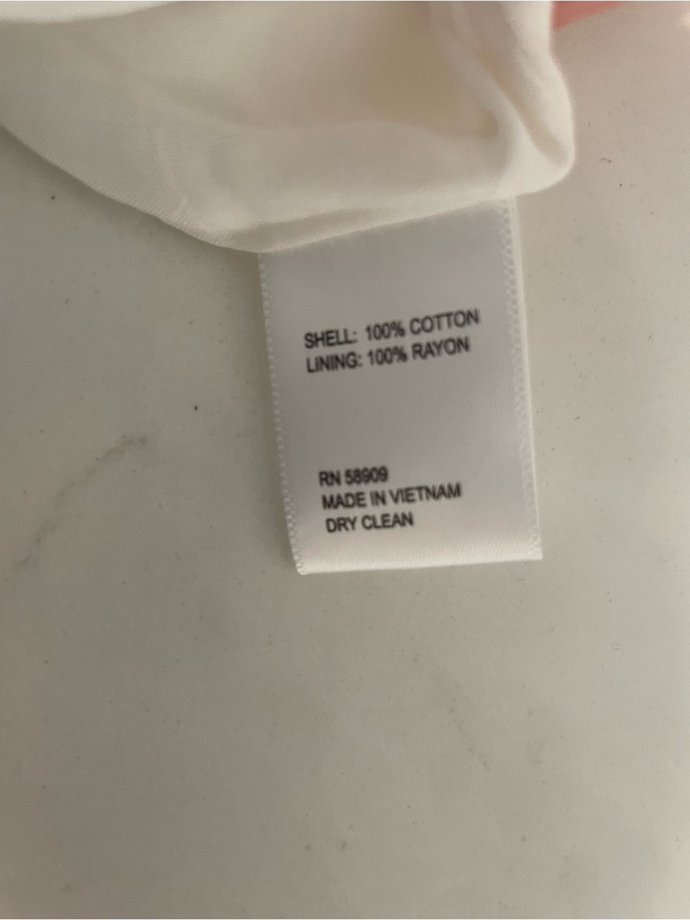 ANTONIO MELANI White Dress with Seashell Print and Light Blue Tag - Picture 5 of 9